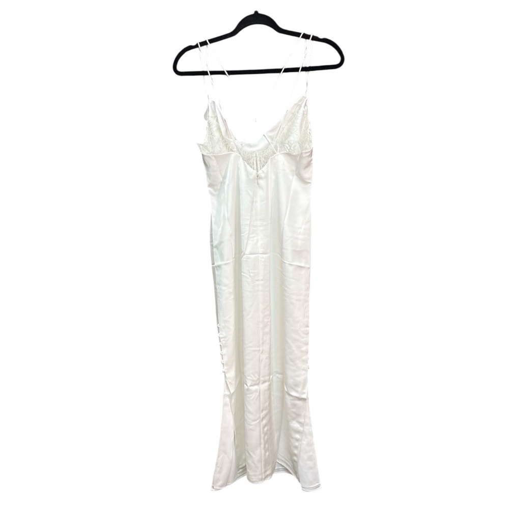 NWT Sachin & Babi Dylan Ivory Satin Lace Midi Dress‎ Bridal Cocktail - 14 - Picture 11 of 11